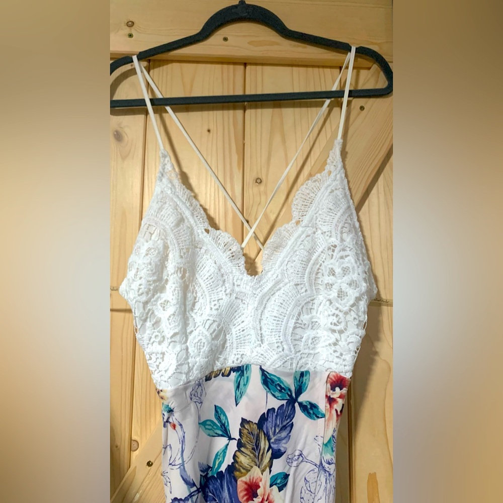Women’s beach/summer dress - high low - size M